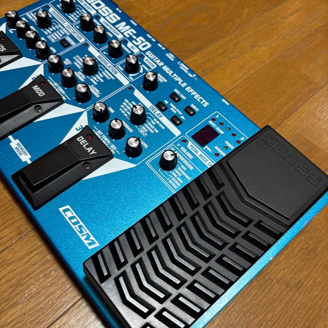BOSS ME-50 ギター用マルチエフェクター 完動品 純正アダプター付属