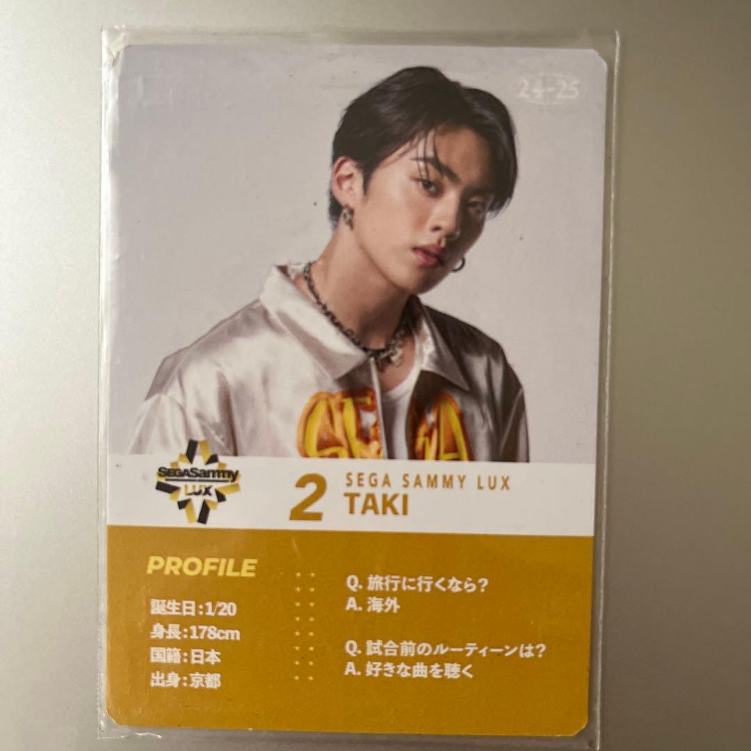 @*様 Dリーグ　トレカ　TAKI