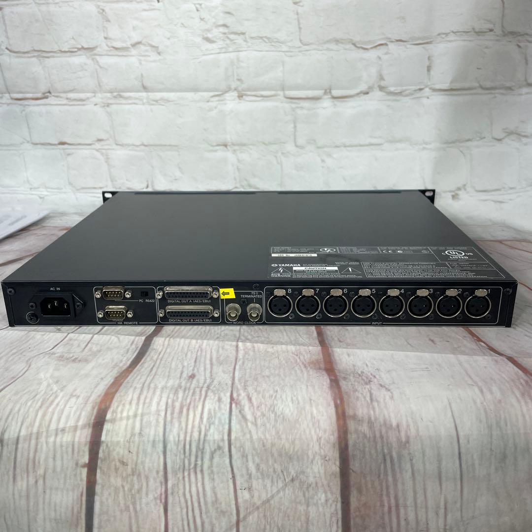 YAMAHA AD8HR ヤマハ リモートマイクプリアンプ付ADコンバーター