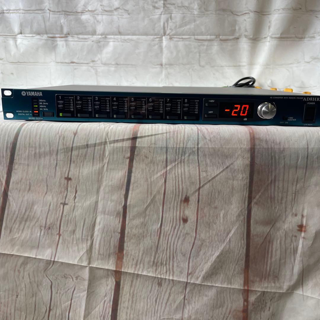 YAMAHA AD8HR ヤマハ リモートマイクプリアンプ付ADコンバーター