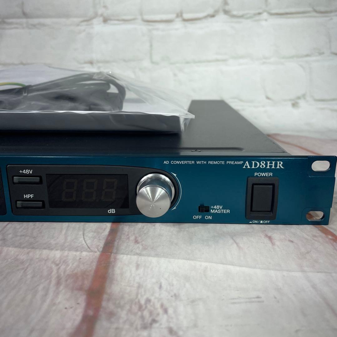 YAMAHA AD8HR ヤマハ リモートマイクプリアンプ付ADコンバーター