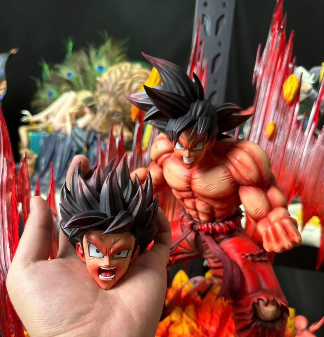 ドラゴンボール 1／4スケール 界王拳 孫悟空 フィギュア ガレージキット