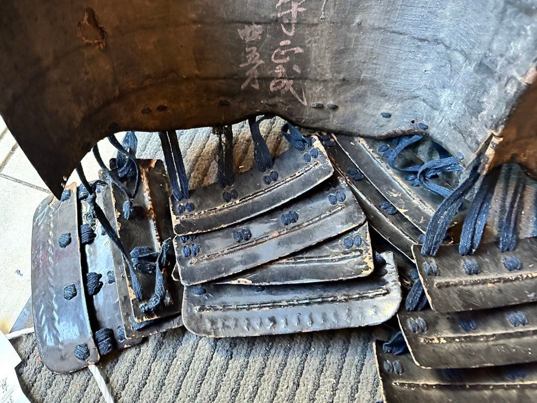 大坂陣着用胴 長窪伊賀守正成 等身大　江戸時代　戦国時代　甲冑　具足　火縄