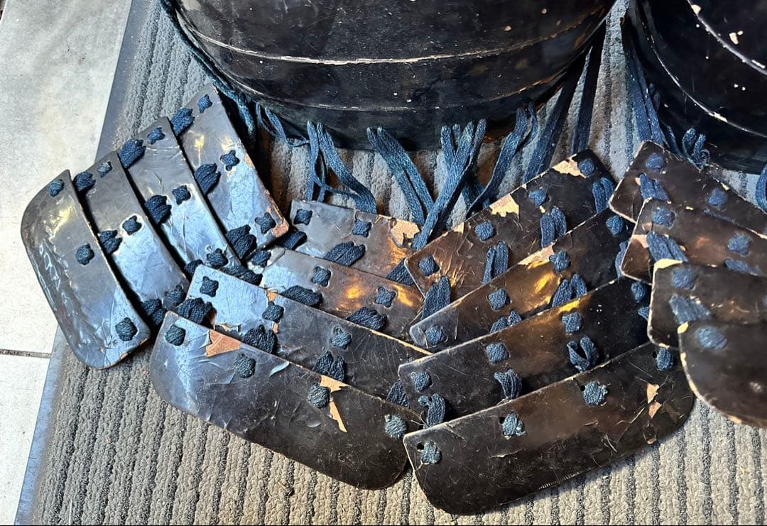 大坂陣着用胴 長窪伊賀守正成 等身大　江戸時代　戦国時代　甲冑　具足　火縄