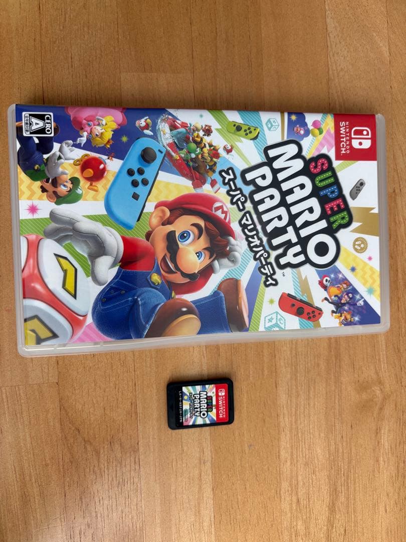 【美品】スーパー マリオパーティ ソフト＋Joy-Conセット