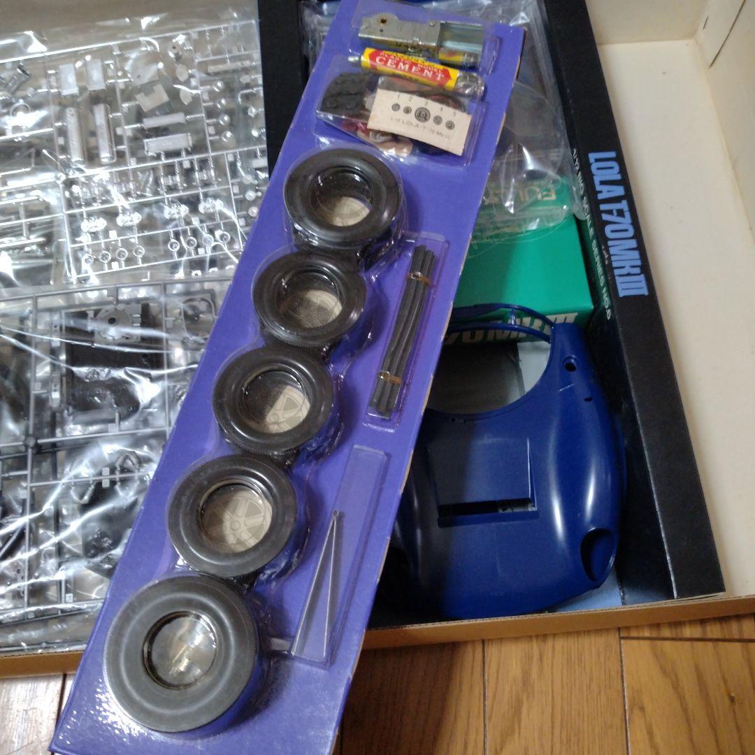 タミヤ 1/12 ローラT70 Mk.III　モーターライズ　　　　プラモデル