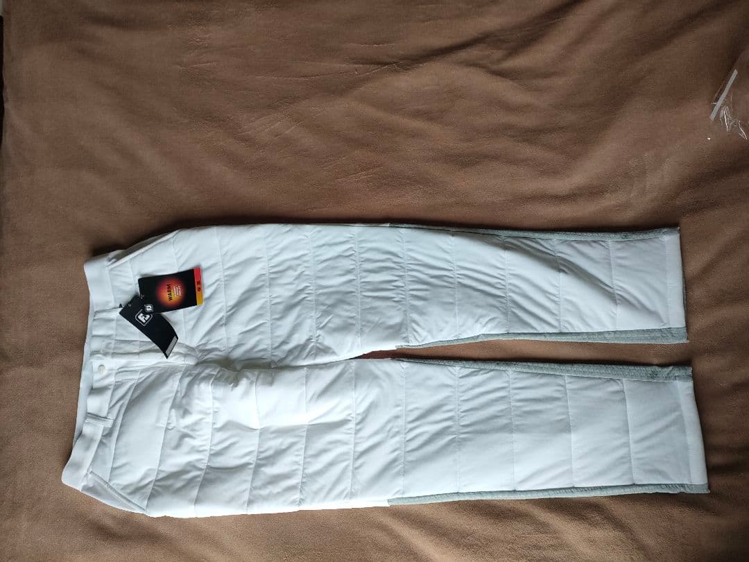 ゴルフ用　暖パン白　F J