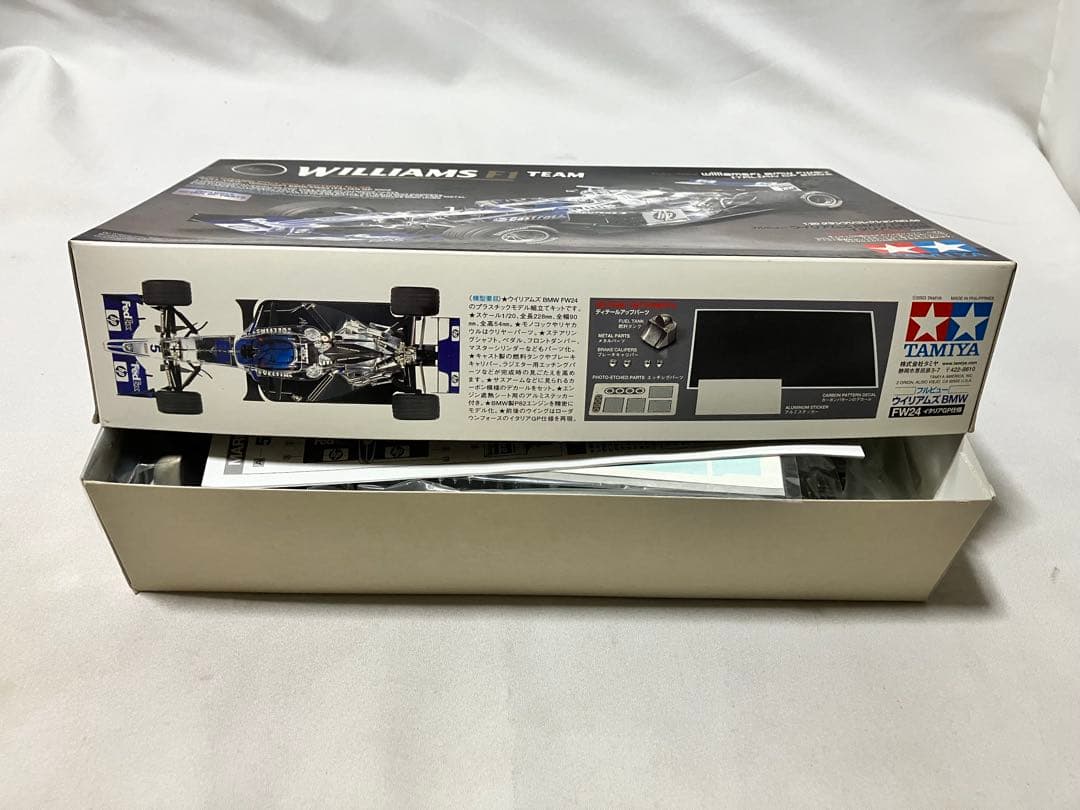 タミヤ1/20 ウィリアムズ  フルビュー FW24 イタリアGP