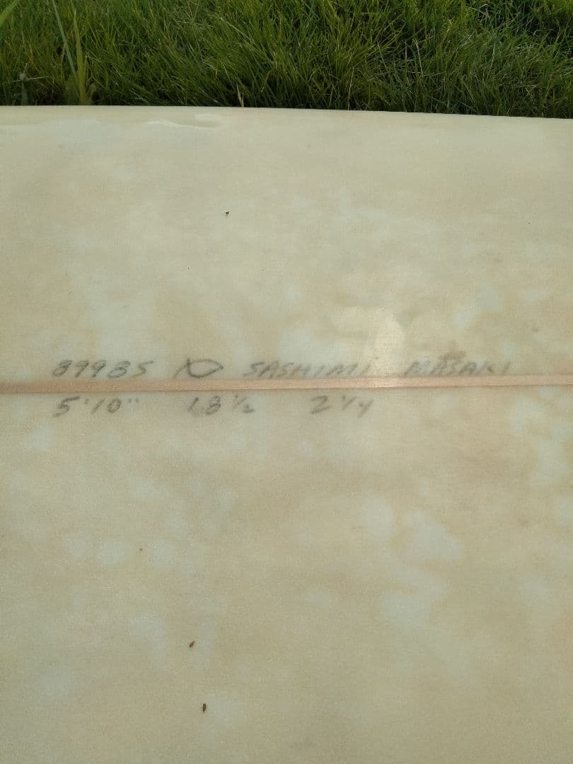 AL MERRICK ショートボード クリーム色