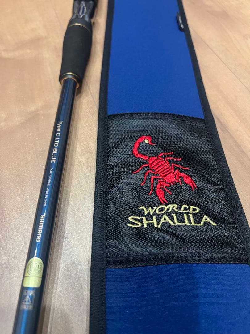 シマノワールドシャウラリミテッド2702R-3+BGTypeC LTD BLUE