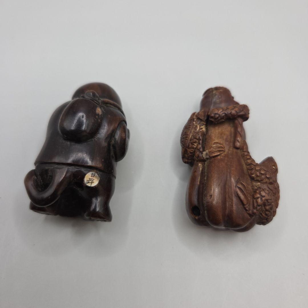 根付木彫り13点セット日昇米太郎