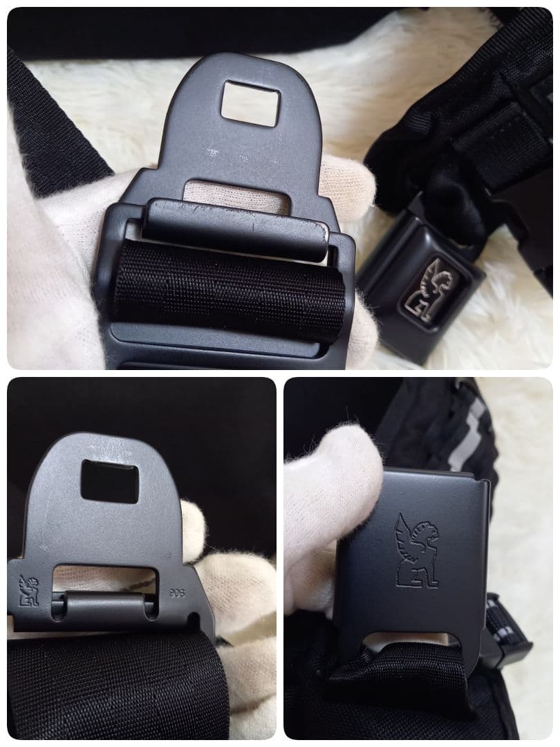 ✨ Chrome メッセンジャーバッグ MINI METRO オールブラック ✨