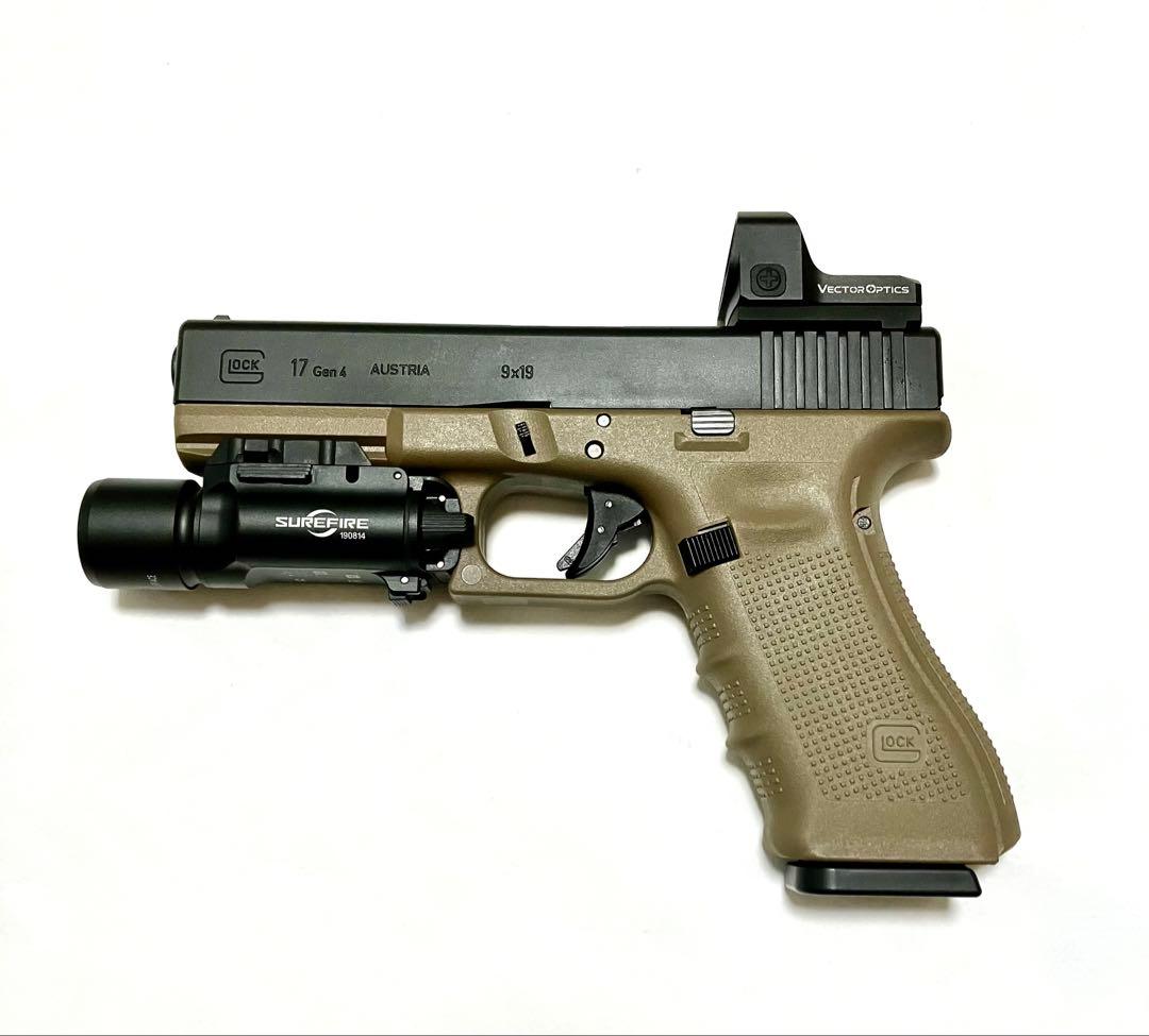東京マルイGLOCK 17 Gen.4 ガスブローバックエアガン　カスタム多数