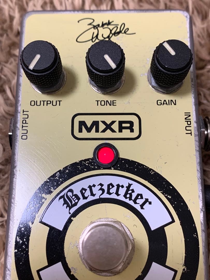 MXR ZW44 Berzerker Overdrive 動作良好 本体のみ