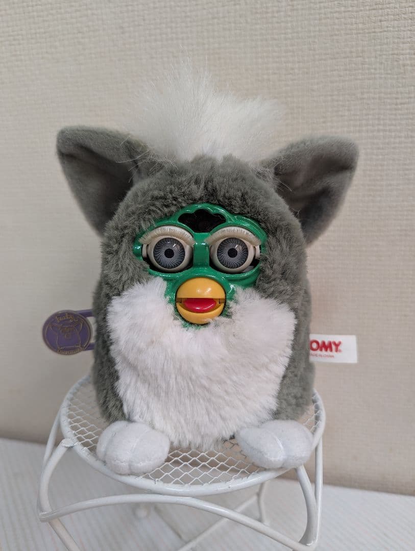 ファービーベイビー（GREEN＆WHITE）TOMY Furby 日本語版