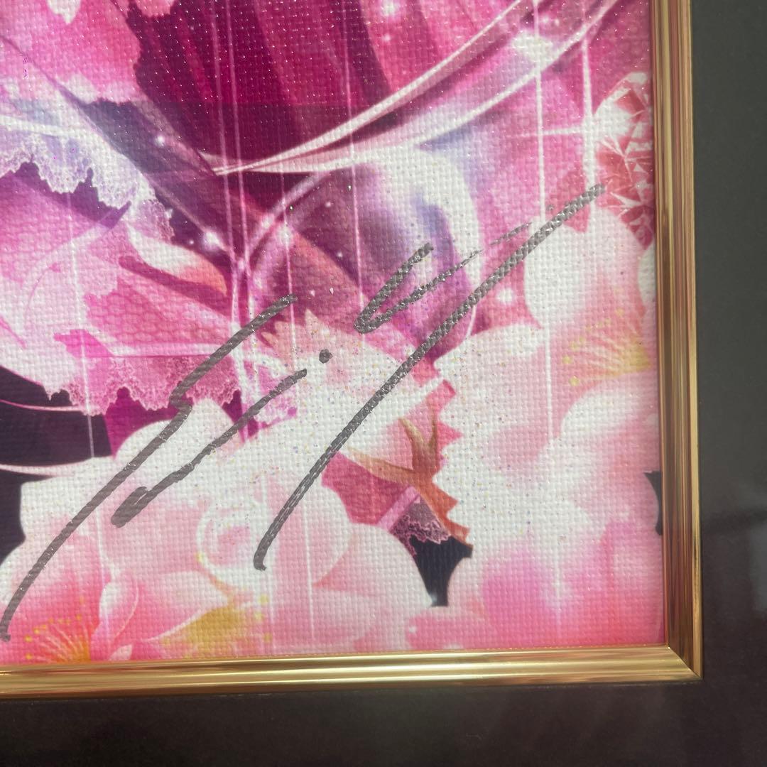 ♥️美品！てぃんくる 雪月華舞 ー凛ー Ｃ/Ｅ サイン入り 額付き 10/70