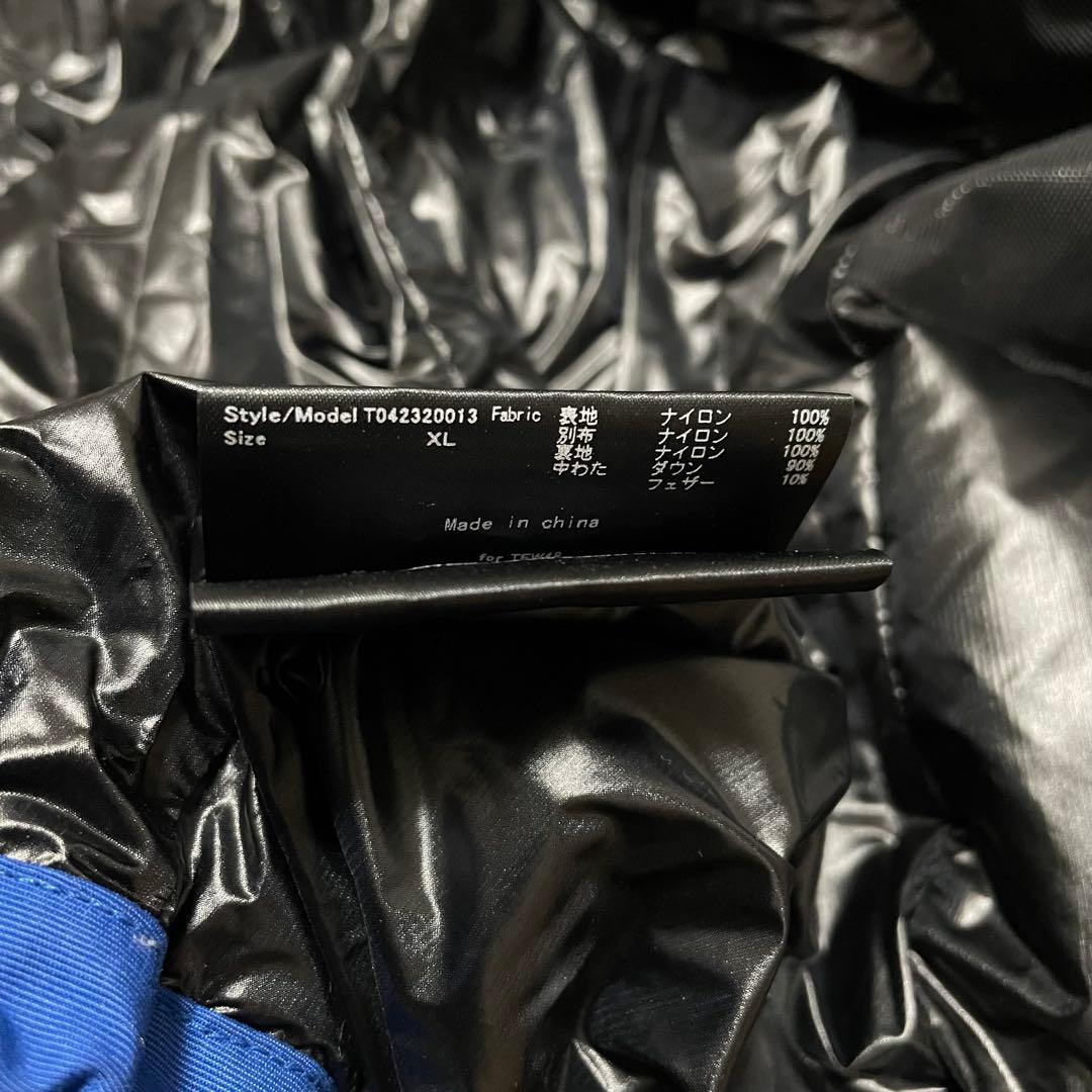 定価9.4万　新品未使用　TFW49 ダウンジャケット　ブルー　XL ゴルフ