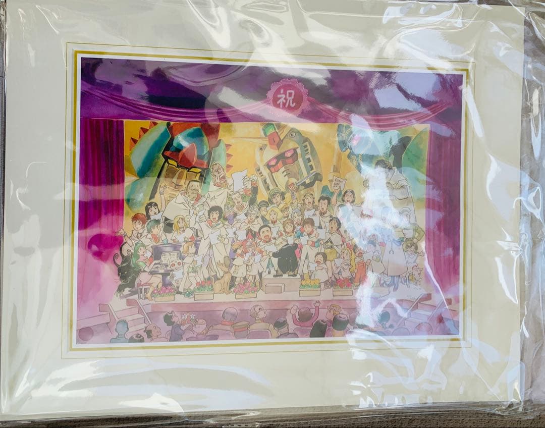 描く人、安彦良和 展 開催記念 イラスト 額絵 会場限定