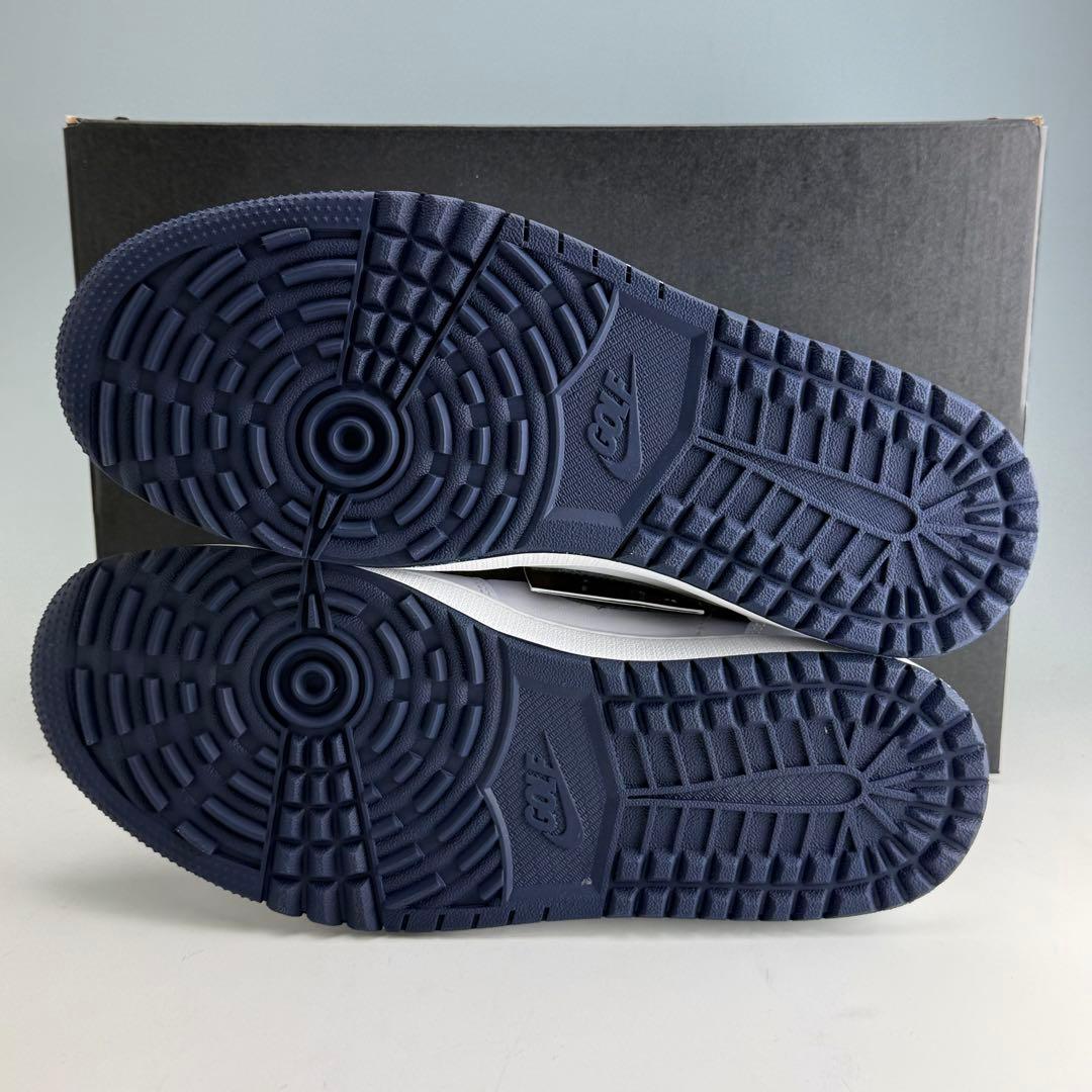 27cm ナイキ エアジョーダン ミュール \"ホワイト/ミッドナイトネイビー\"