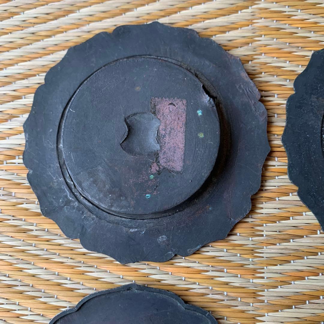 アンティーク 引手 金工 襖