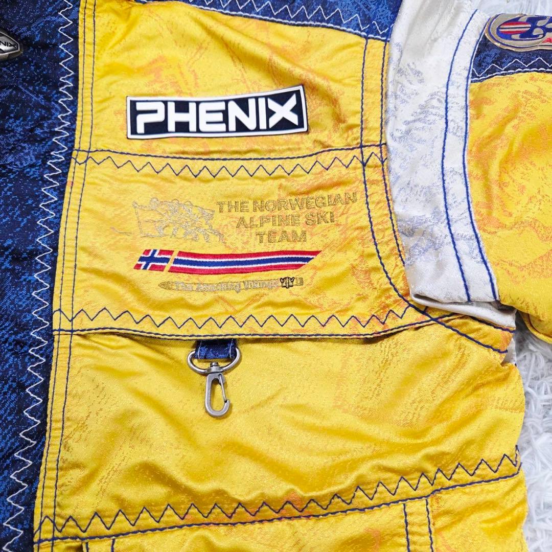PHENIX フェニックス スキーウェア イエロー SSサイズ　2306