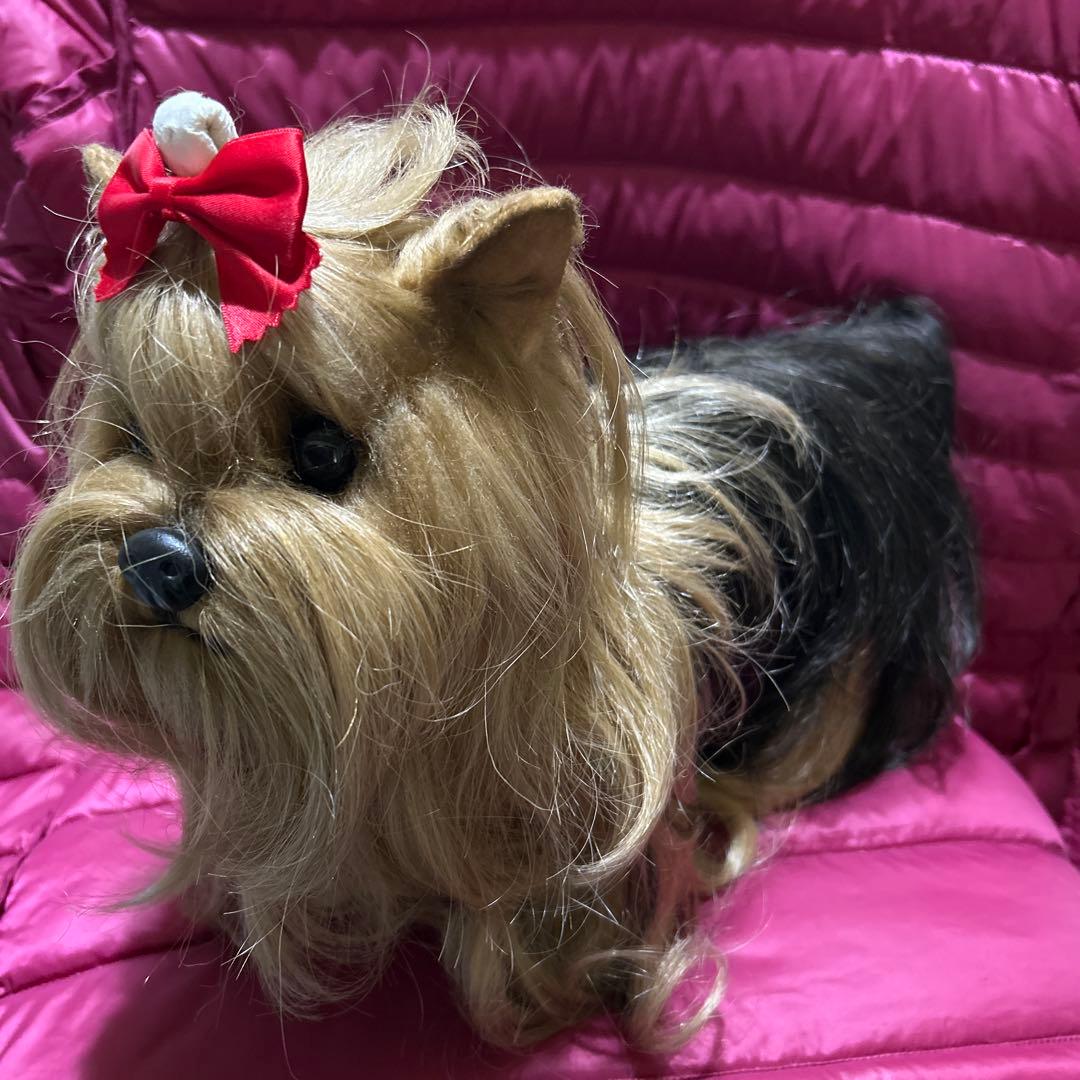ドレッシーペット　ぬいぐるみ　犬　ヨークシャテリア　日本製❣️