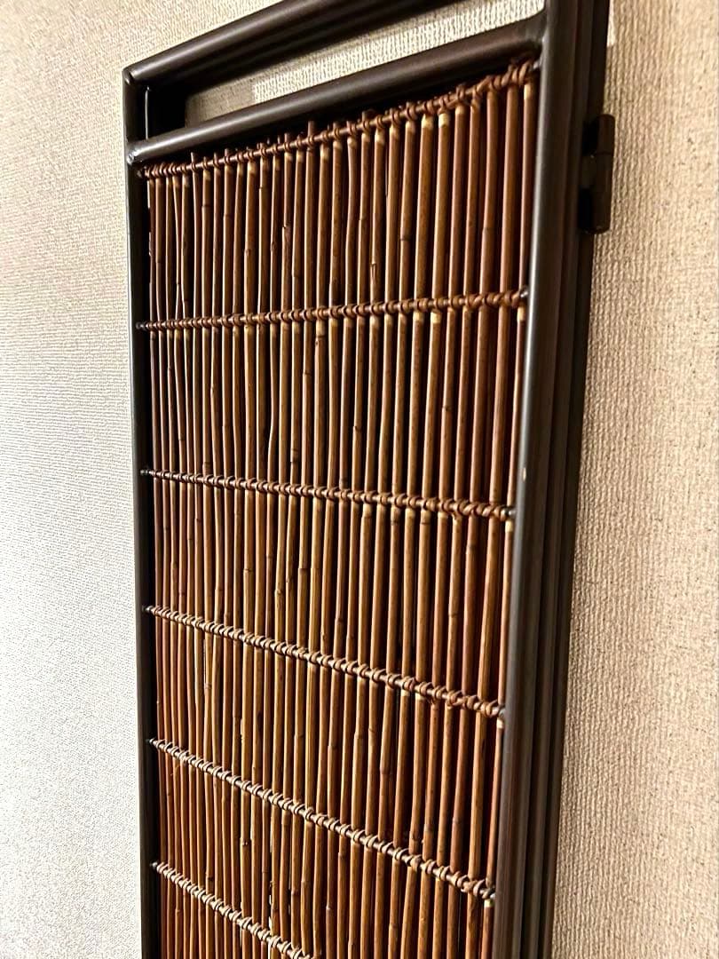 アジアン 竹製 3つ折パーテーション 衝立 バリ インドネシア ついたて