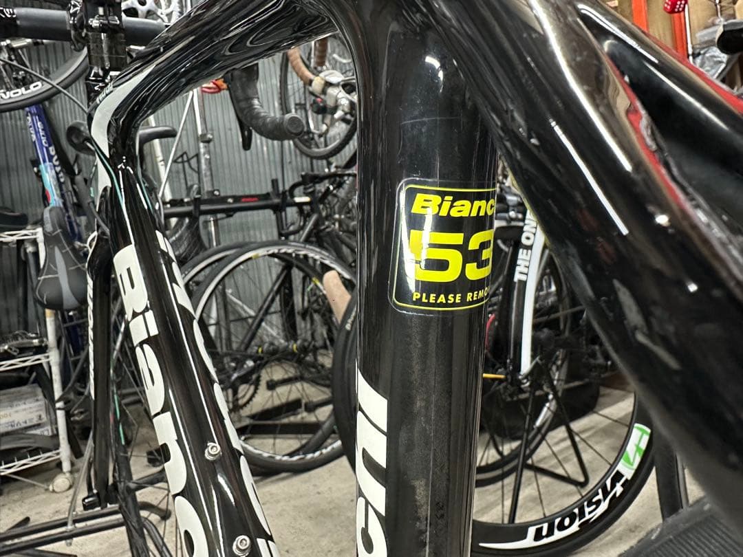 ビアンキ intenso基本分解発送送料無料！完成車配送もご相談ください！