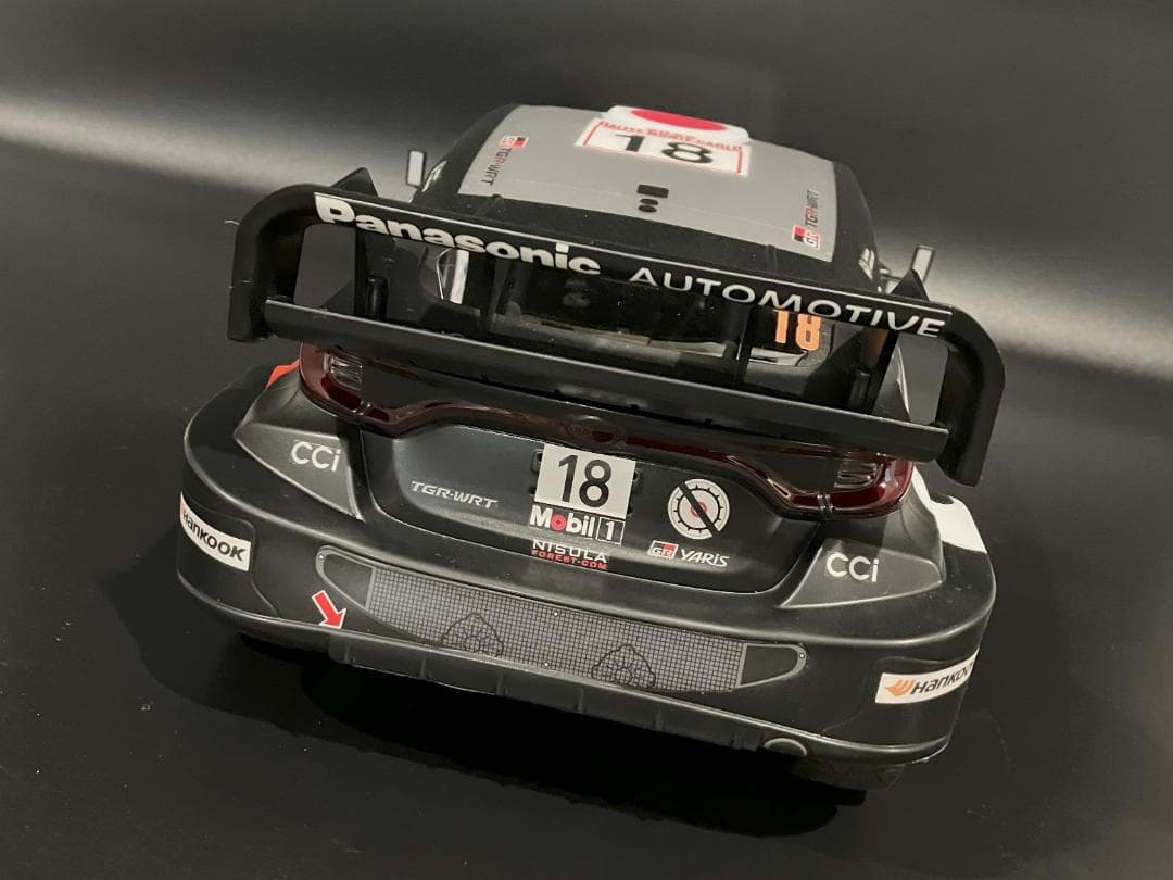 タミヤRCボディ ヤリス WRC2025 ラリーモンテカルロ 勝田選手