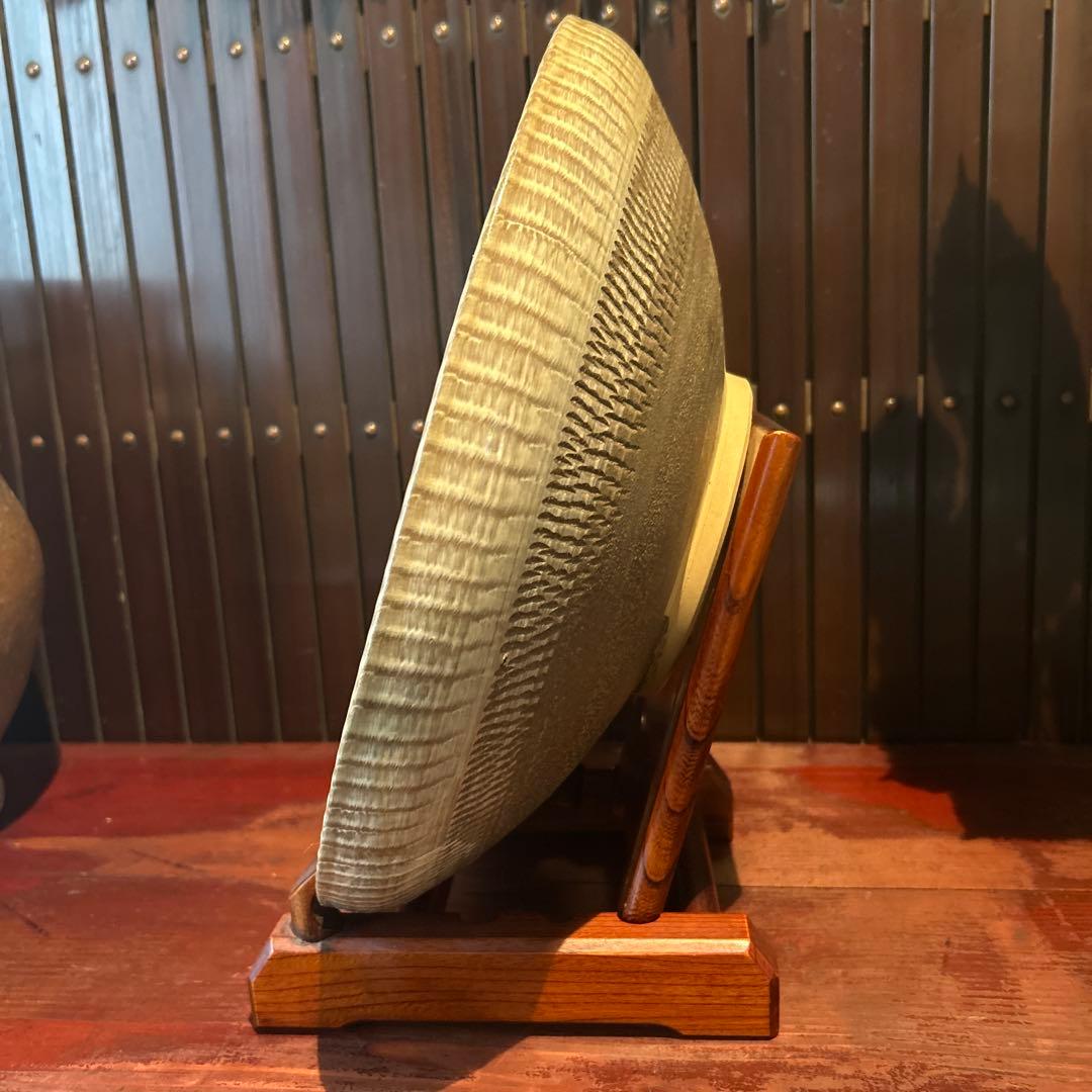 民藝　小鹿田焼　大皿鉢