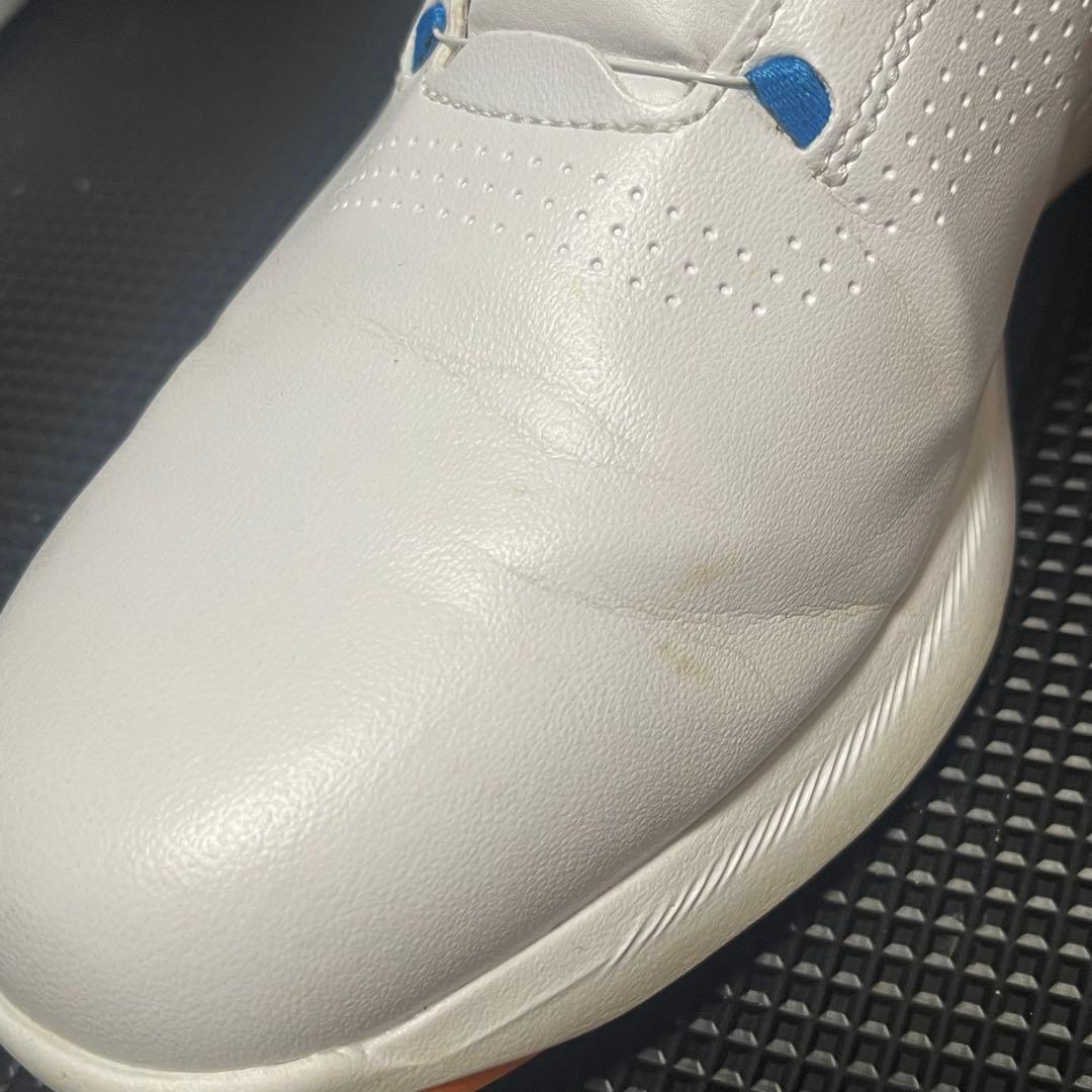 【２回使用】フットジョイ　FJ ゴルフシューズ　28㎝　軽量　スポーツ　ホワイト