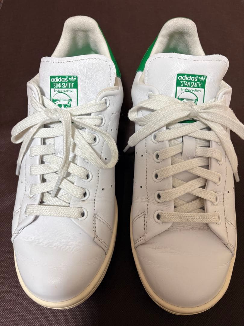 adidas Stan Smith ゴルフシューズ ホワイト/グリーン