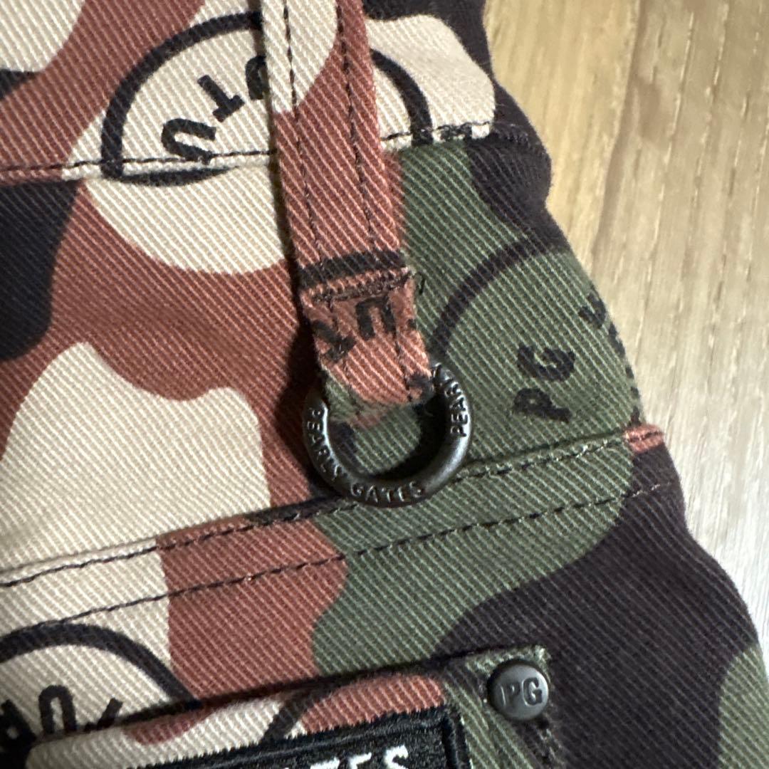 【美品】パーリーゲイツ 迷彩パンツ