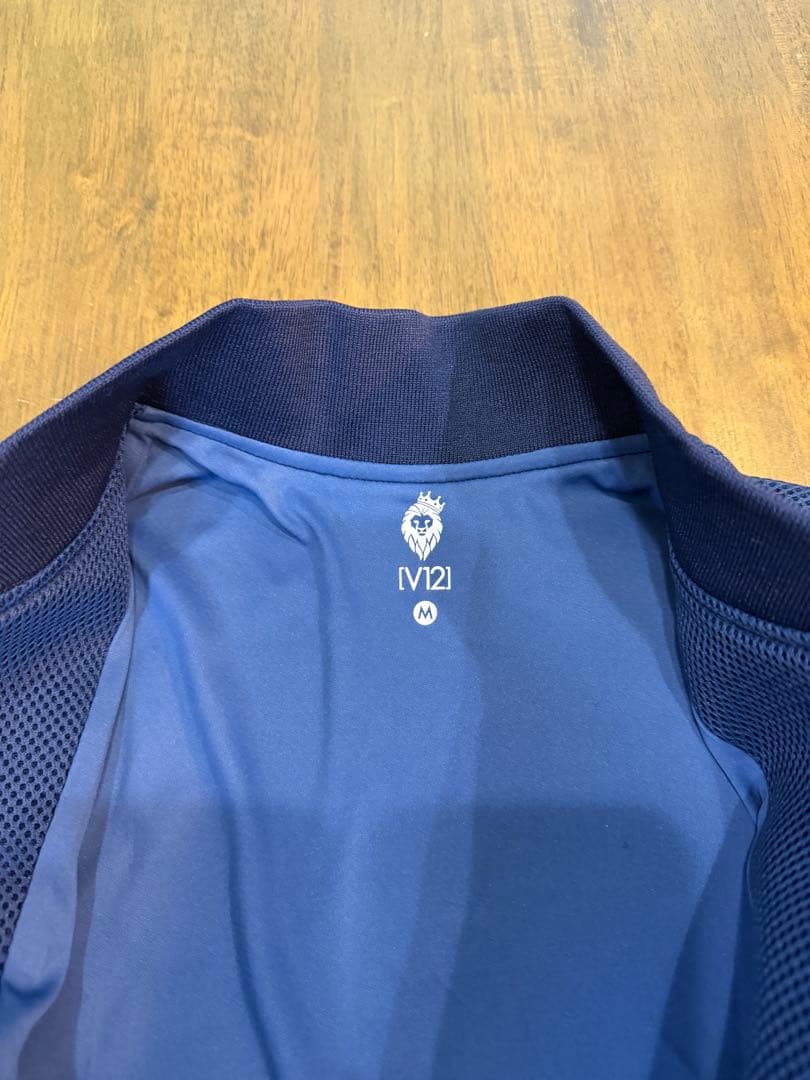 V12 メッシュジャケット ネイビー　Mサイズ