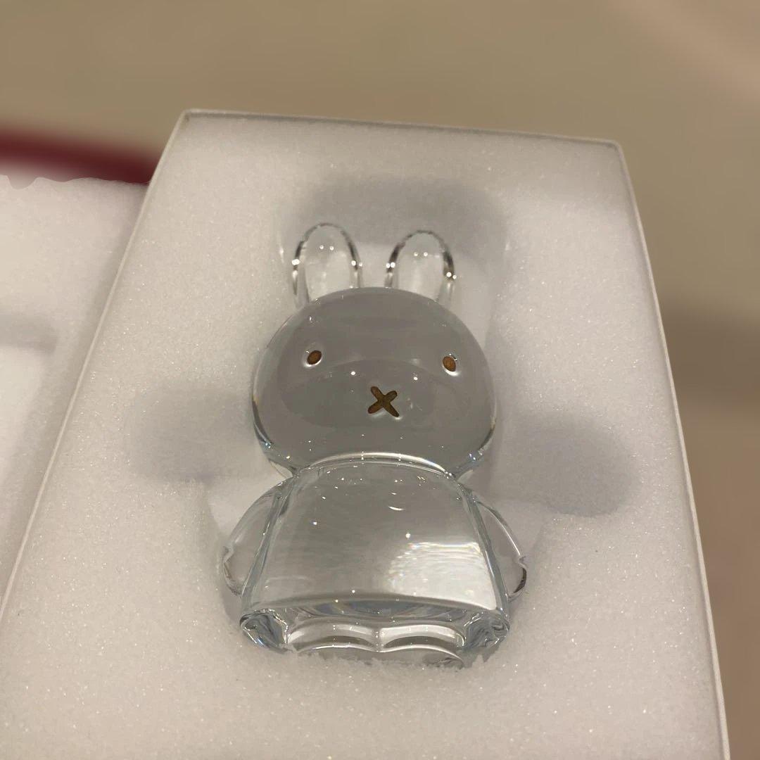 ミッフィー　バカラ　Baccarat クリスタルフィギュア