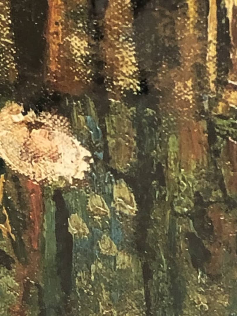 イタリア製　ゴッホ『花咲くアーモンドの木』　額絵　絵画　アート　パネル　壁掛け