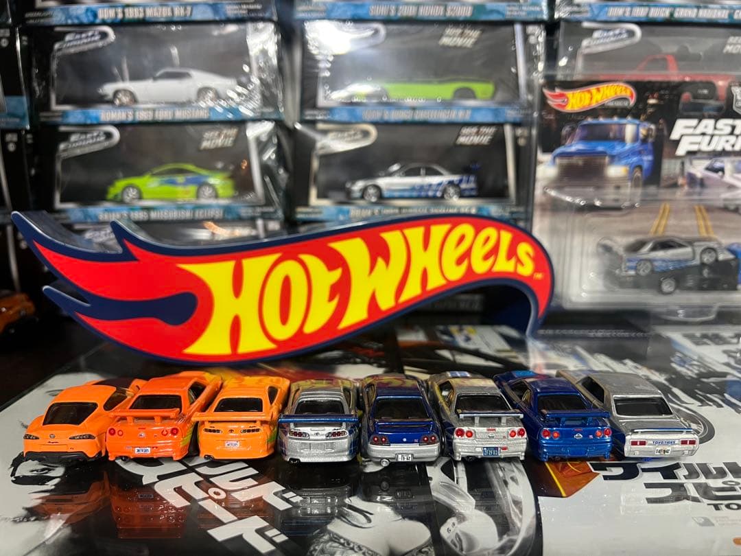 Hotwheels FAST&FURIOUS 人気車種 8台セット