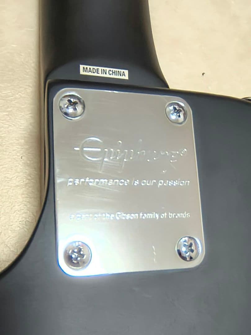 【メンテ済】Epiphone les paul special サテンブラック