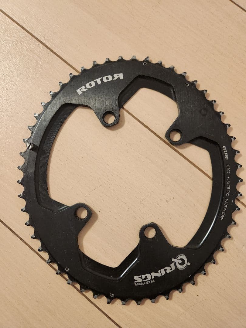 ROTOR 楕円チェーンリング 2枚セット 52-36