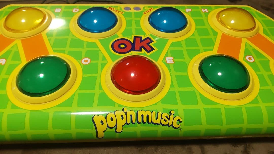 ゆーとぴあ ポップンミュージック コントローラー 静音化 PS専用 完動品