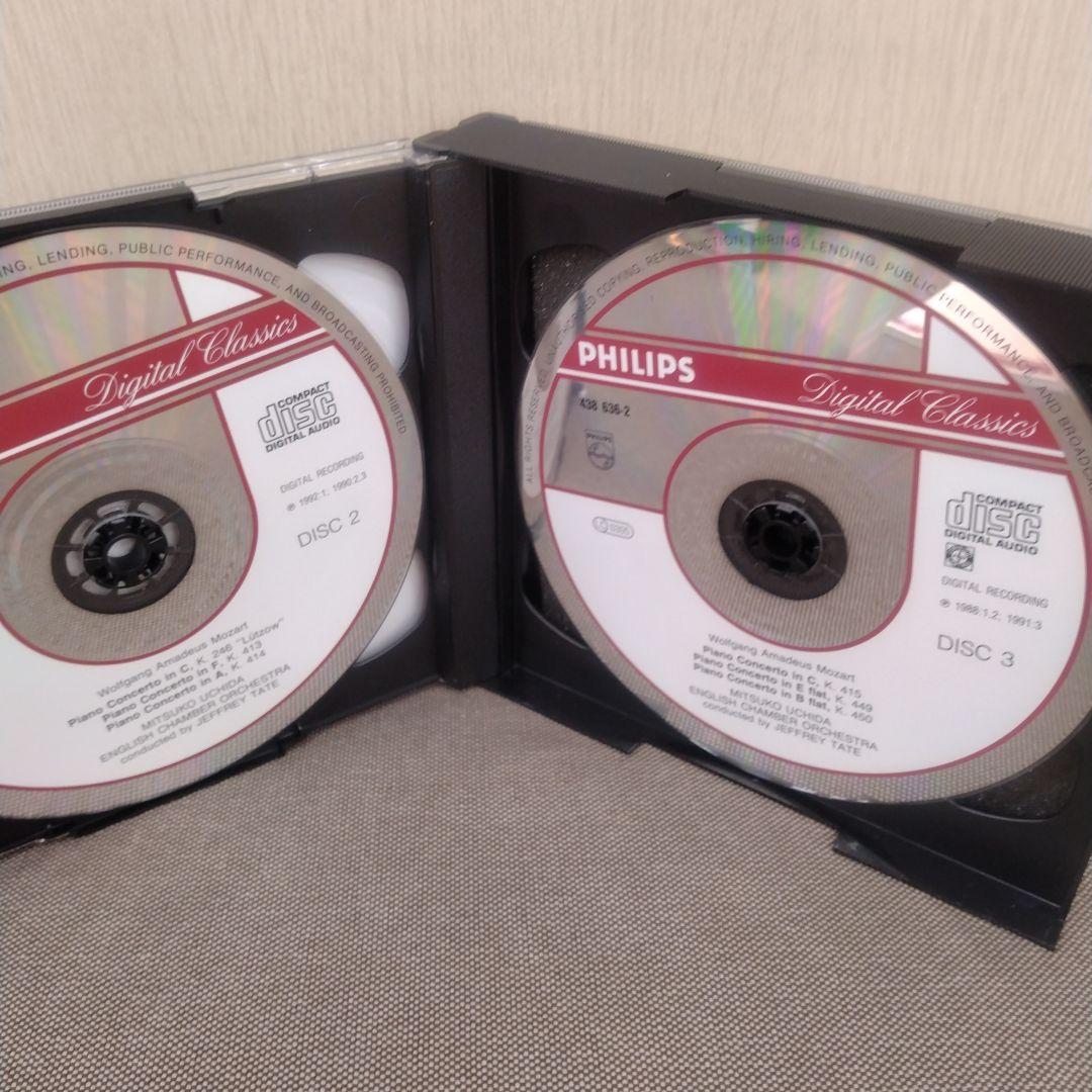 内田光子 ジェフリー・テイト モーツァルト CD 9枚組