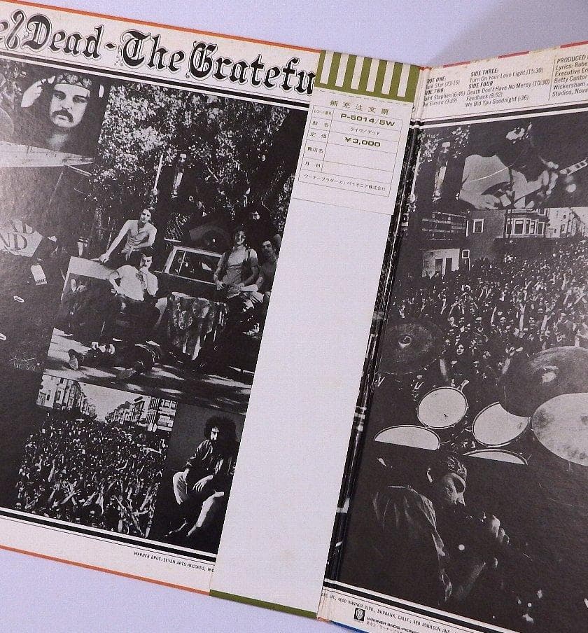 帯付 Grateful Dead Live Dead 美品 P-5014/5W