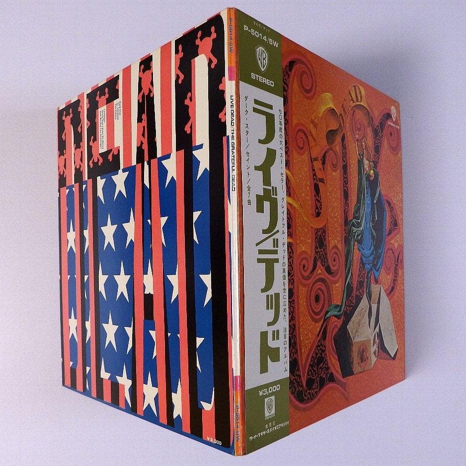 帯付 Grateful Dead Live Dead 美品 P-5014/5W