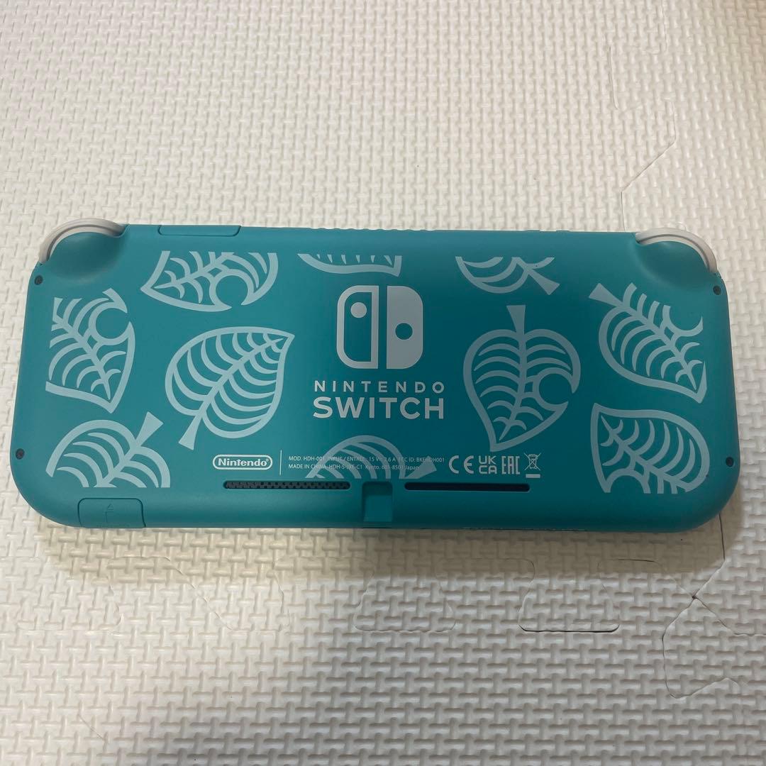 Nintendo Switch Lite アクアブルー どうぶつの森デザイン