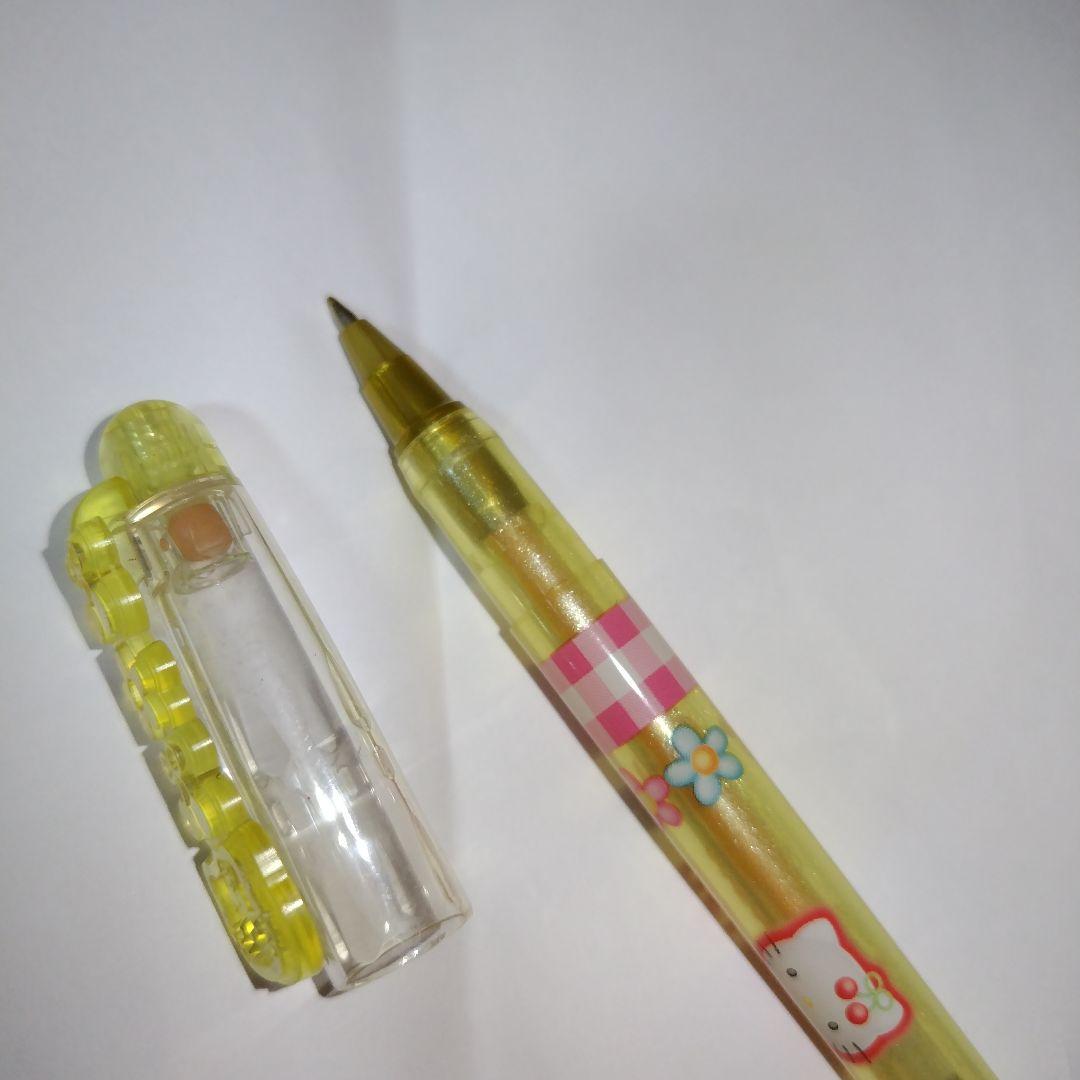 【最終値下げ】【激レア】ハローキティ　メタリックボールペン1998年　平成レトロ