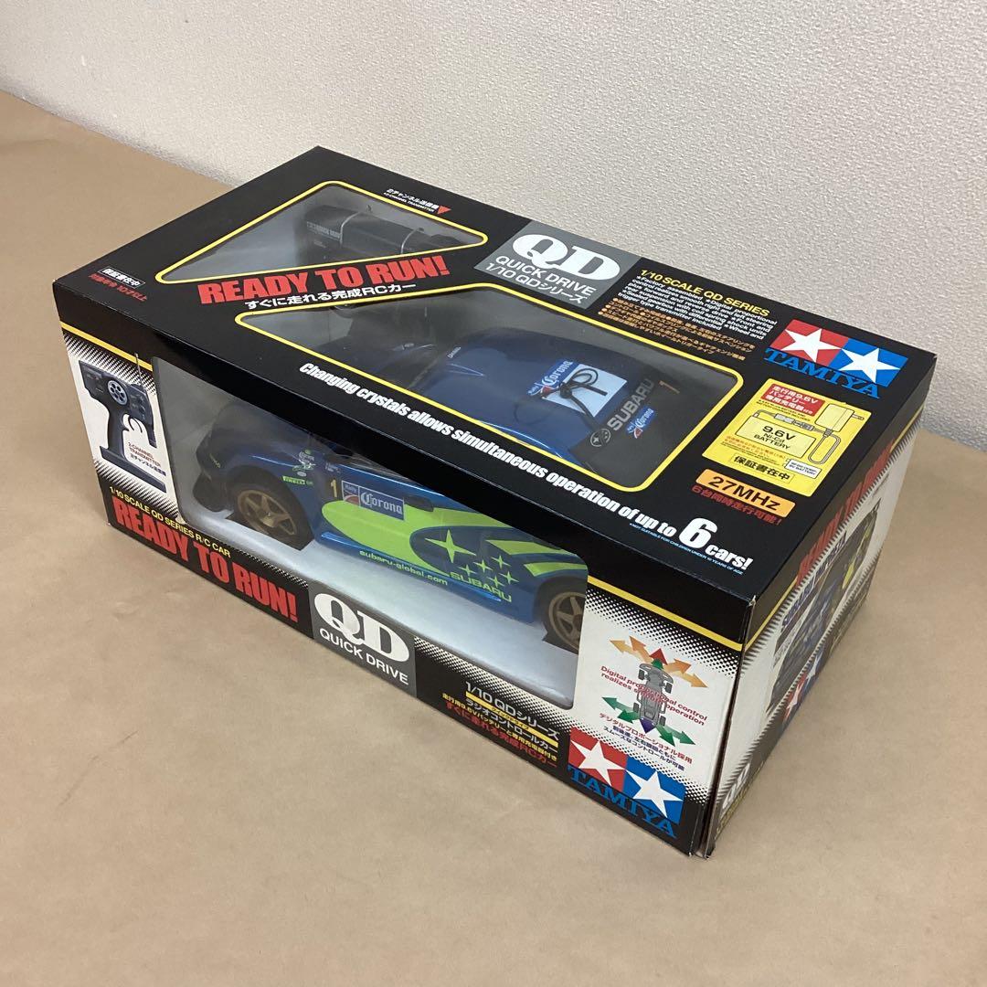 タミヤ 1/10 ラジコン QD 未開封 スバル インプレッサ WRC2004