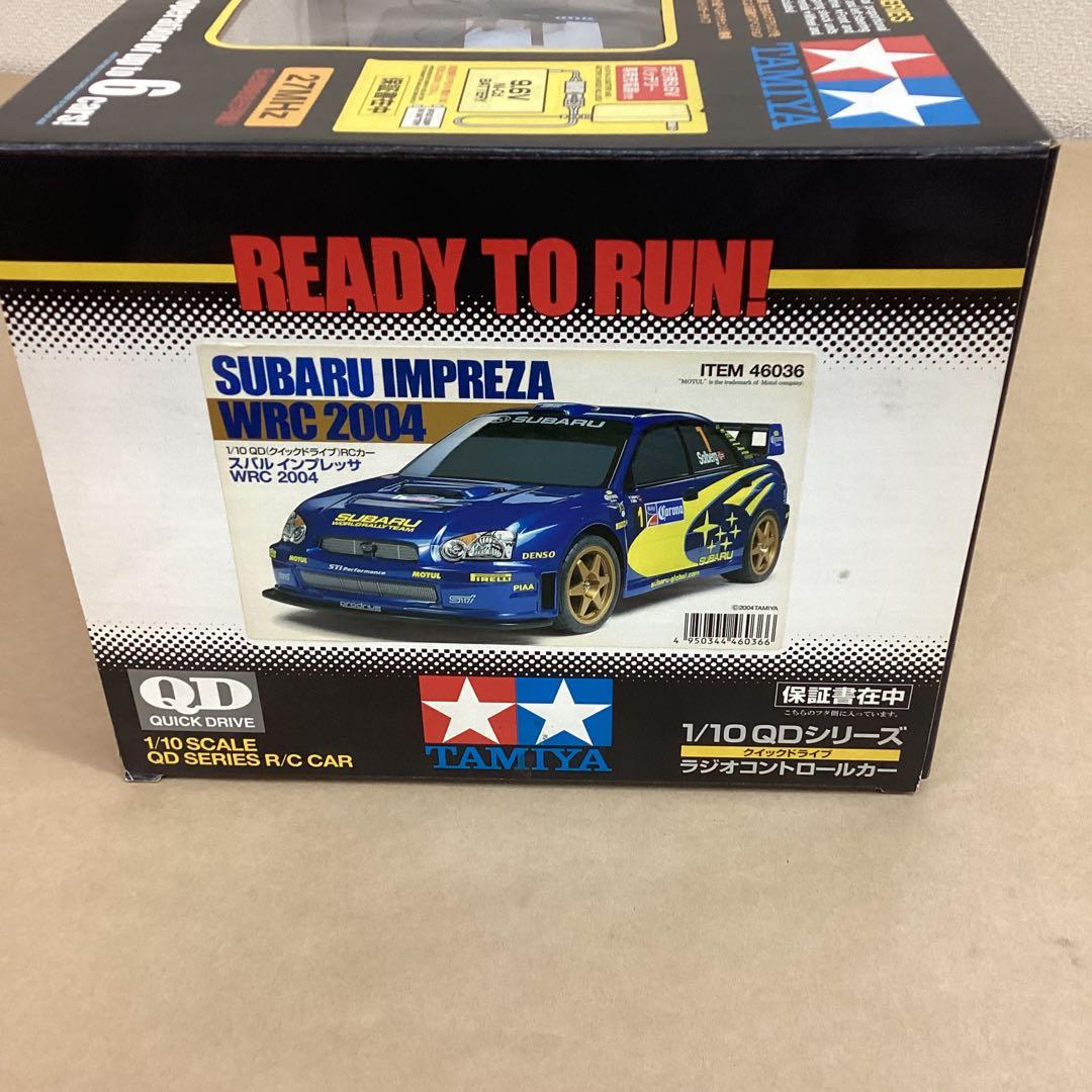 タミヤ 1/10 ラジコン QD 未開封 スバル インプレッサ WRC2004