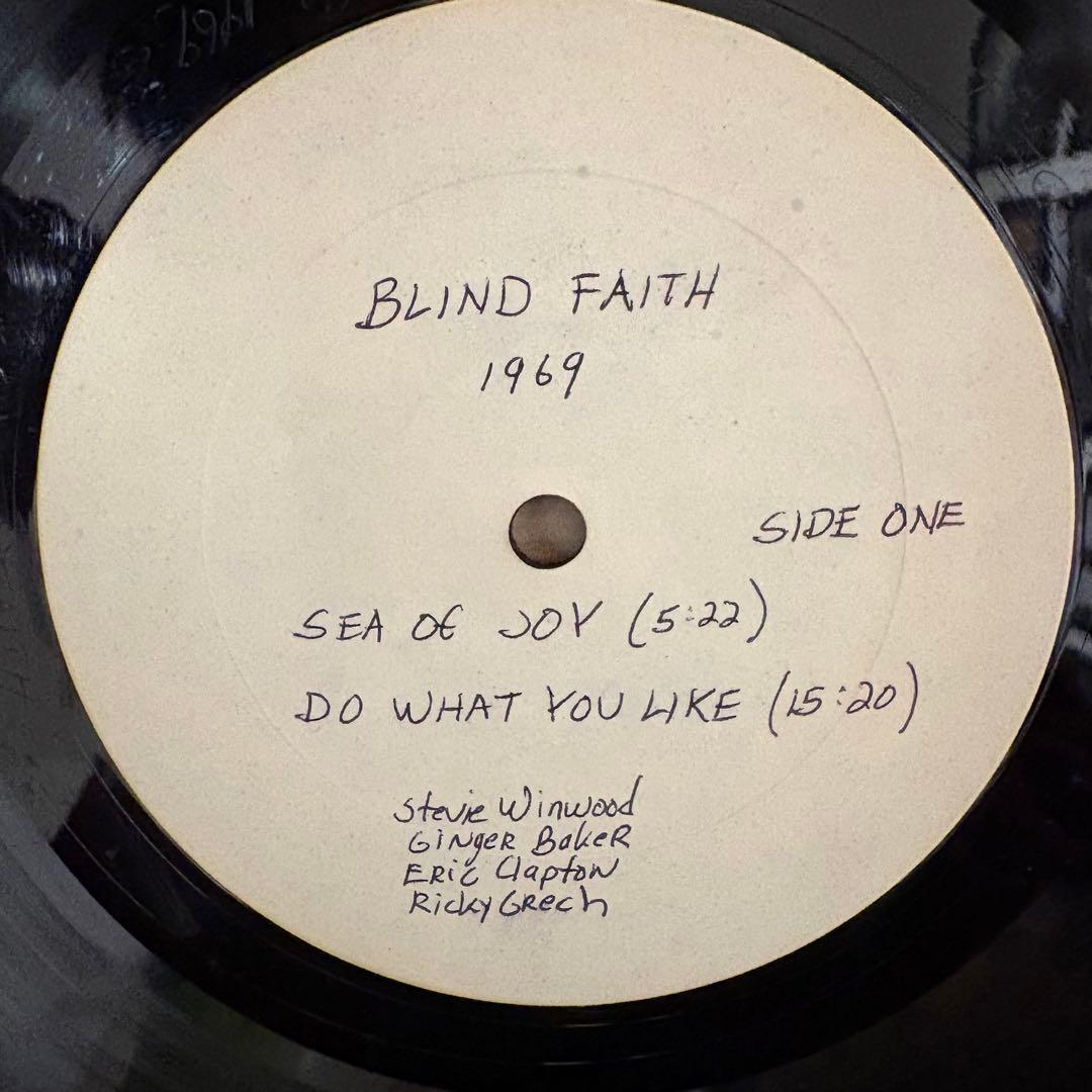【幻のお宝盤！】Blind Faith/1stアルバム　USテスト盤！ギガレア！