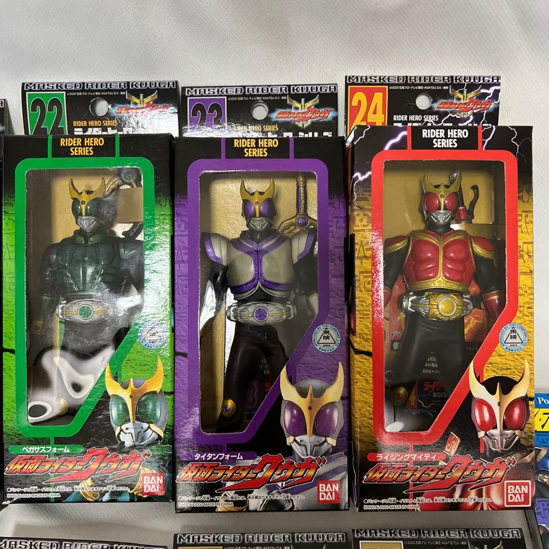 入手困難　新品未開封　仮面ライダークウガ ソフビ　まとめ売り10体セット