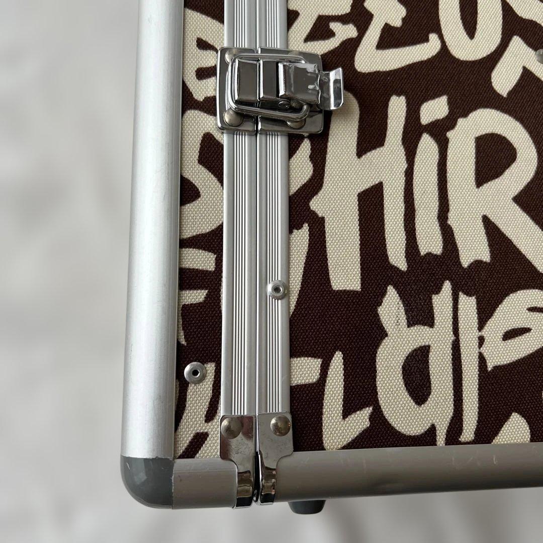 ペットハードキャリーバッグブラウン系小物入れ付き